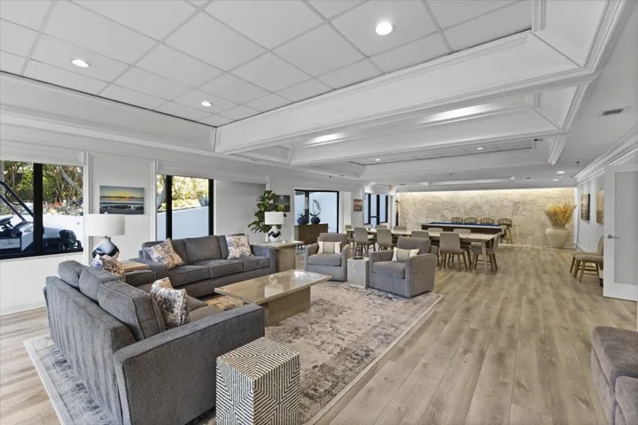 Resident social lounge
