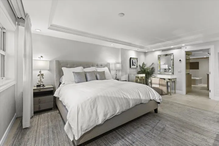 Upper level primary bedroom