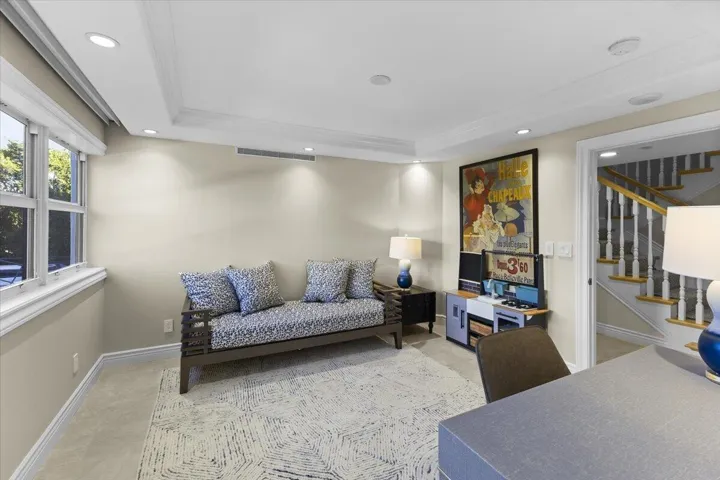 Lower level guest bedroom