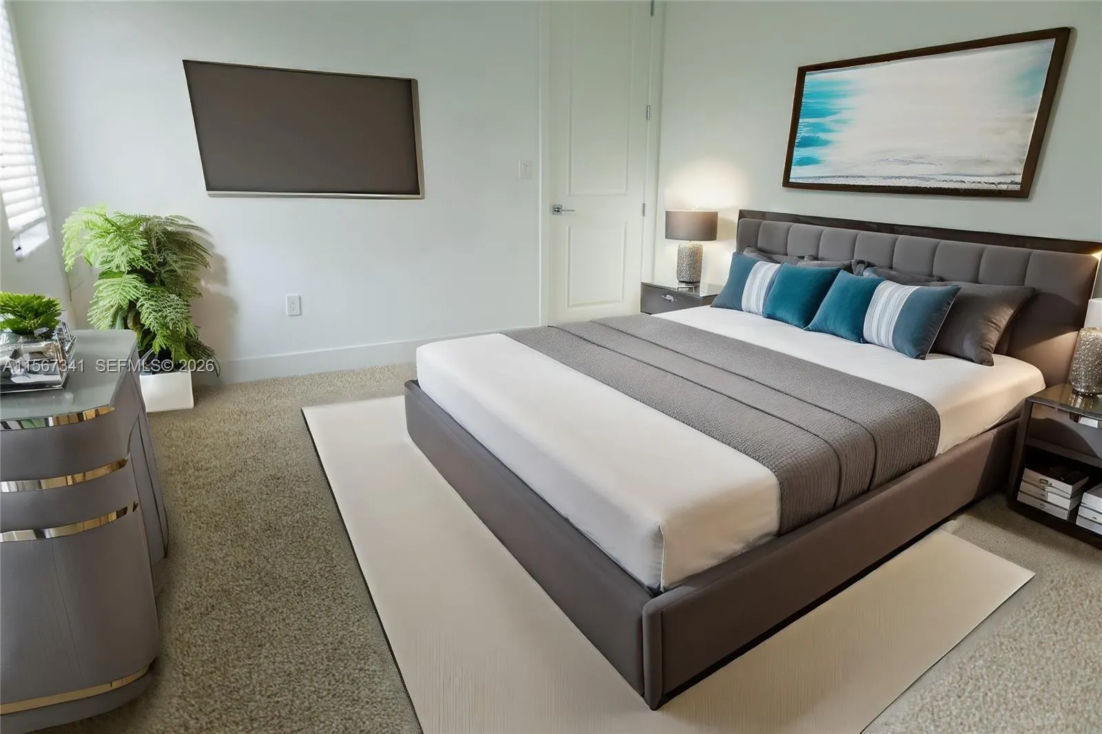 Second Bedroom with Furniture