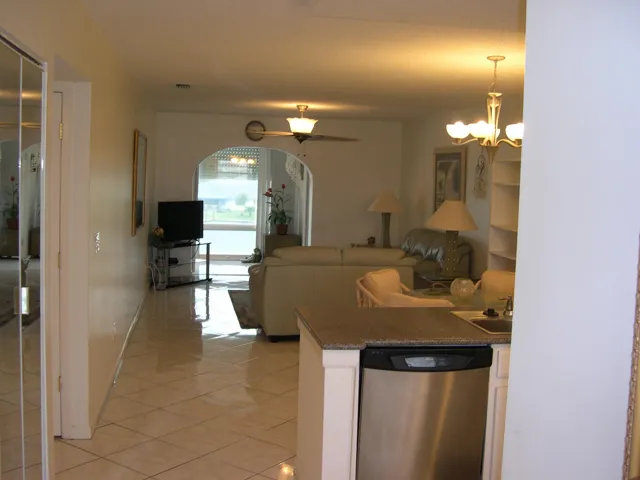 Great open kitchen.