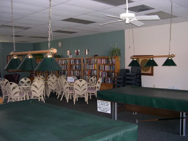 Library, game and meeting room