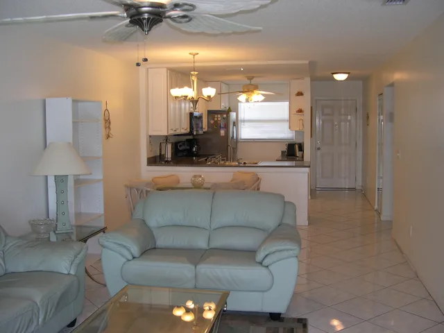 LR, DR & Kitchen. Entry foyer is to the right.