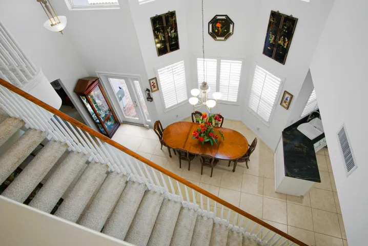 Looking from loft.