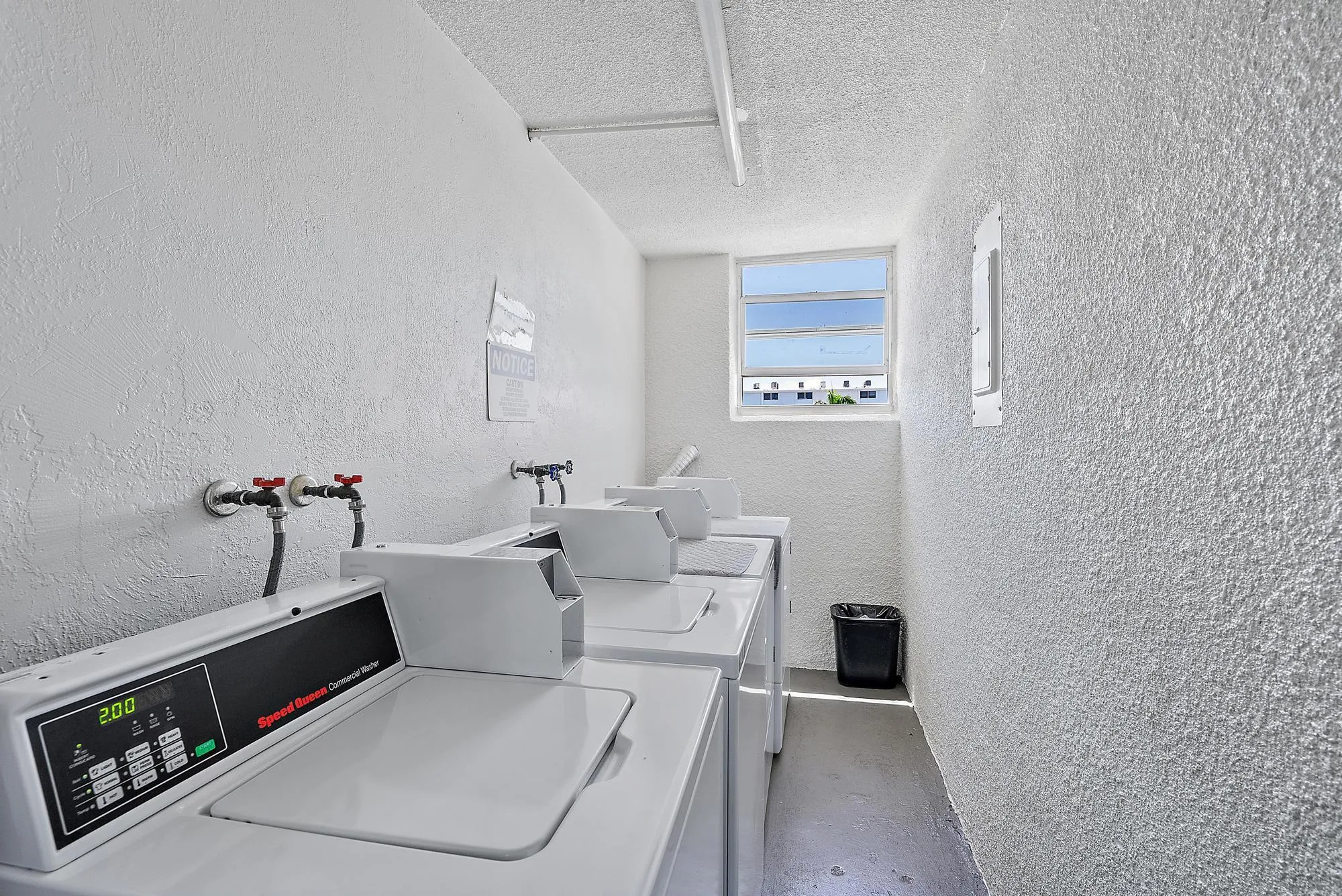 Community washer/dryer.