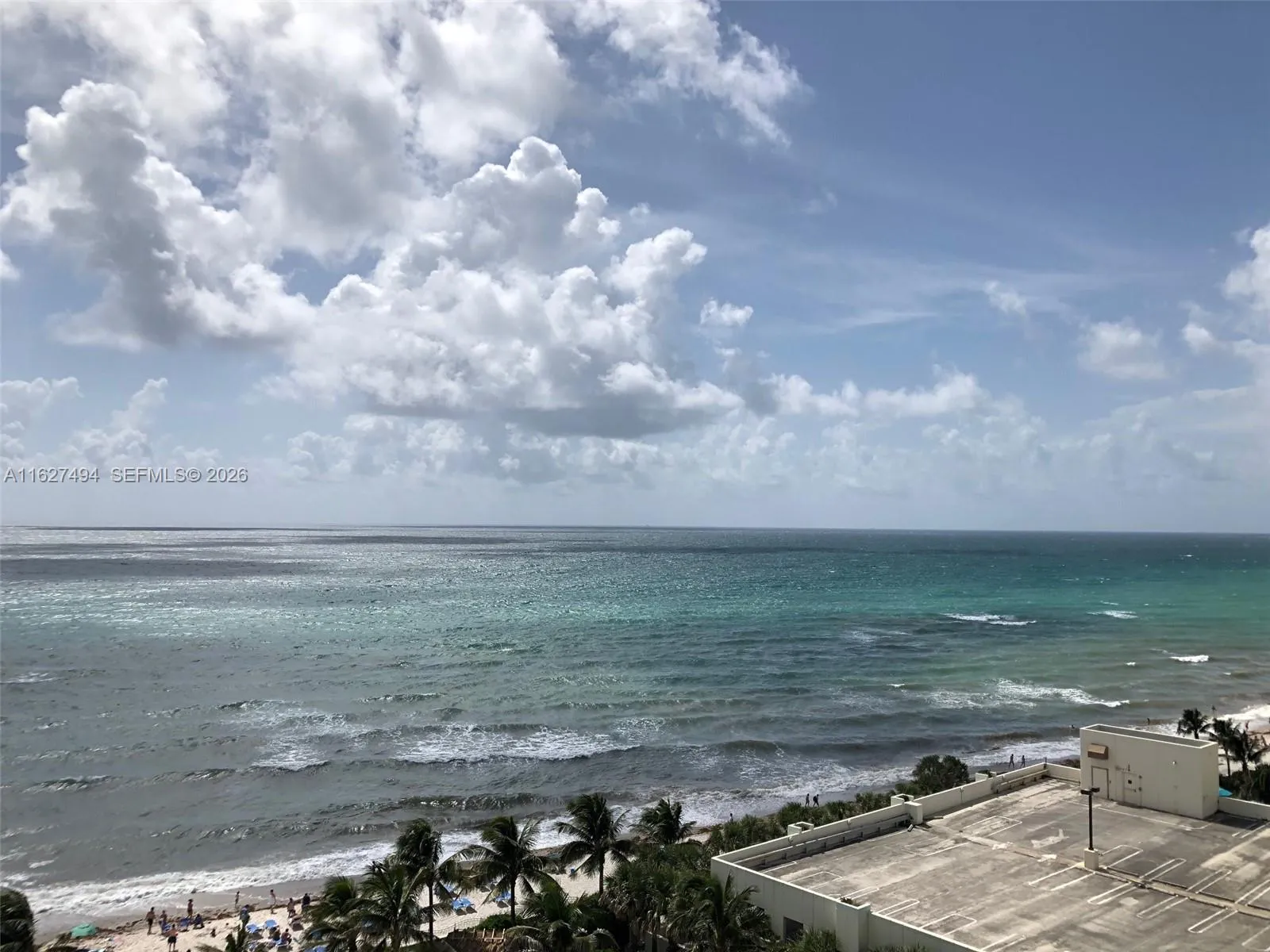 Your view of the Ocean, beach & Pool. A Resort Paradise