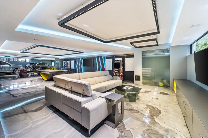 Ground Level Parking & Flex Entertainment Space