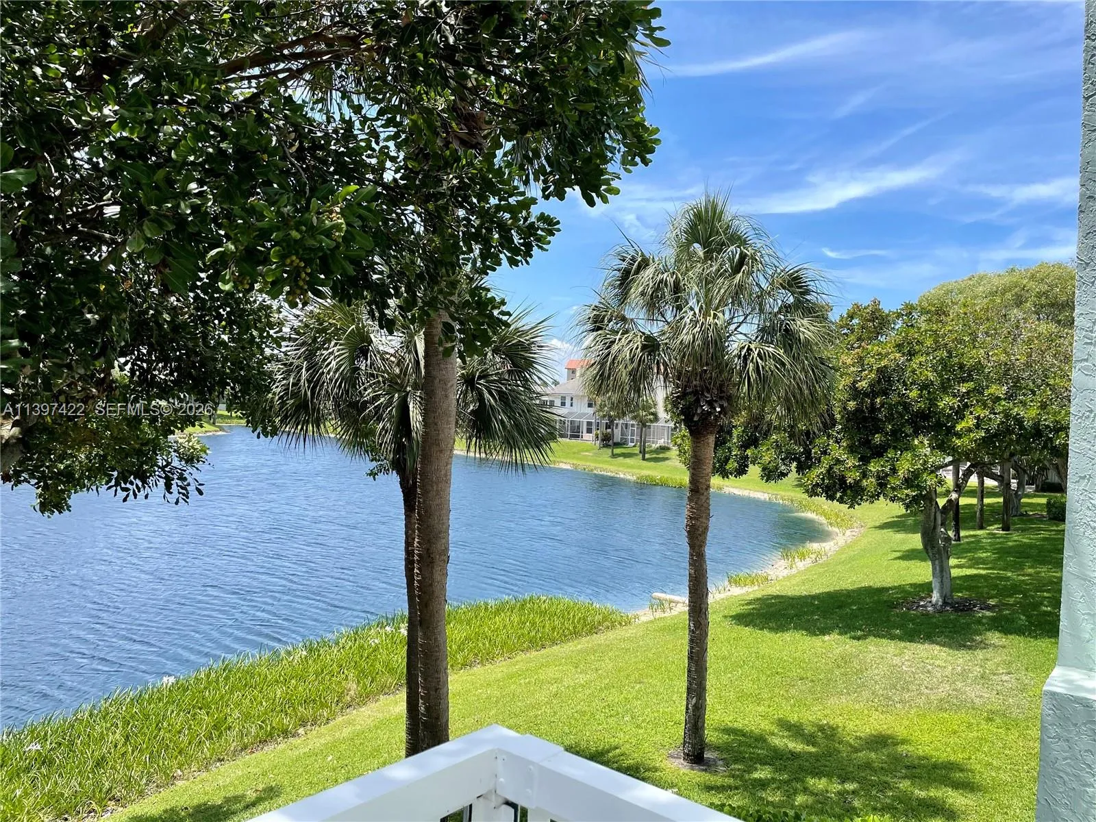 Lake from balcony