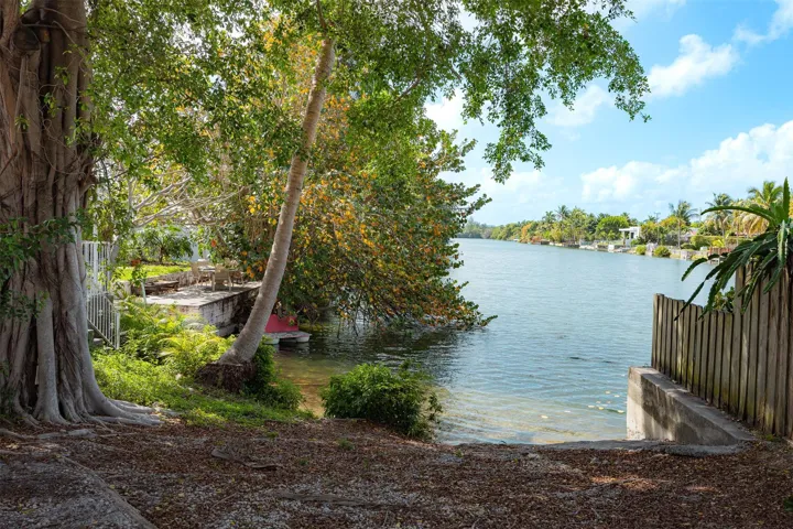 Lake access on west side of the property