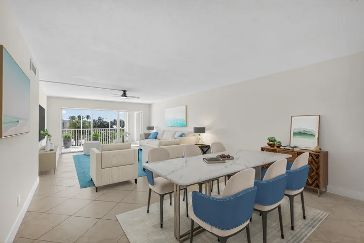 Virtually Staged Living Area
