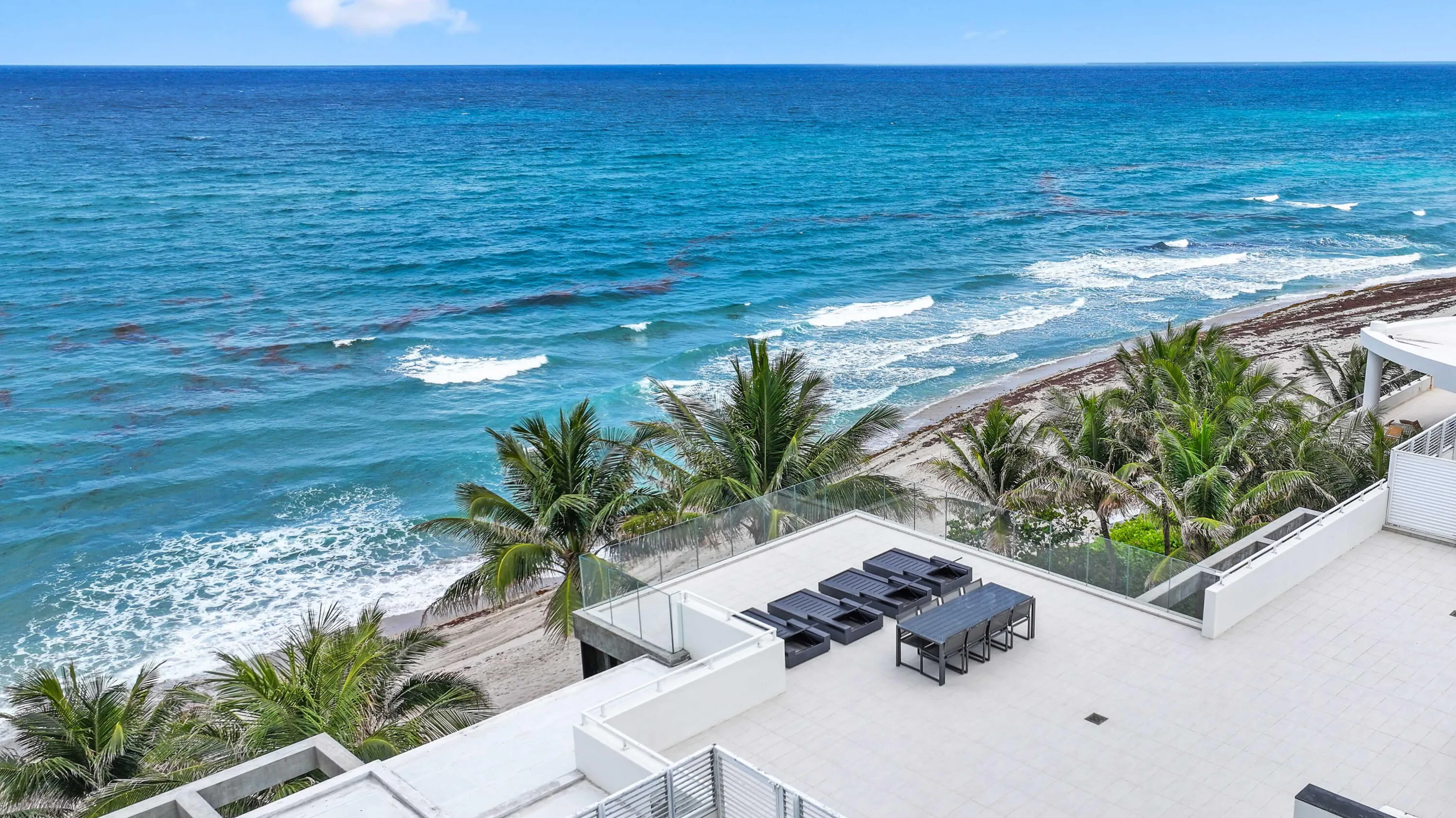 Aerial Rooftop Ocean Views