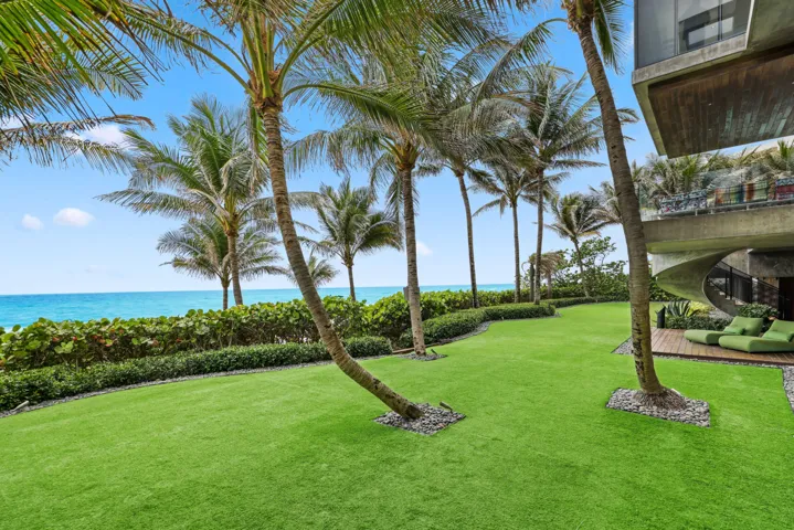 Beachfront Backyard