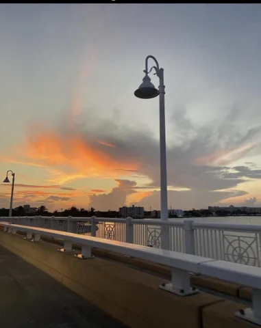 The sunsets never disappoint.
