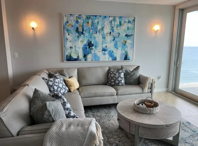This is the perfect place to curl up with a book and a glass of wine
