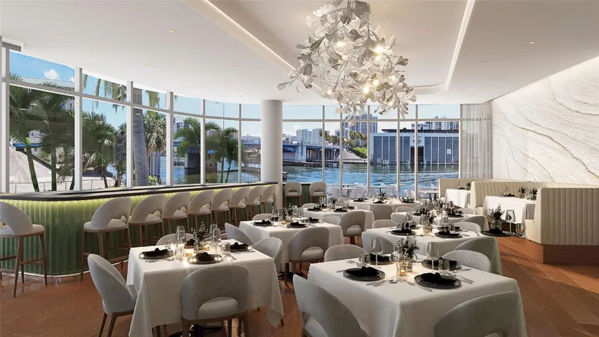 Artist's rendering Restaurant