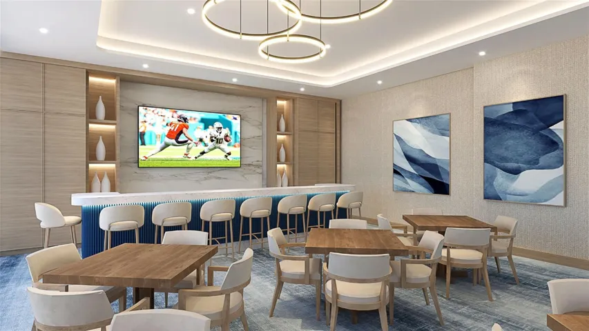 Artist's rendering party room
