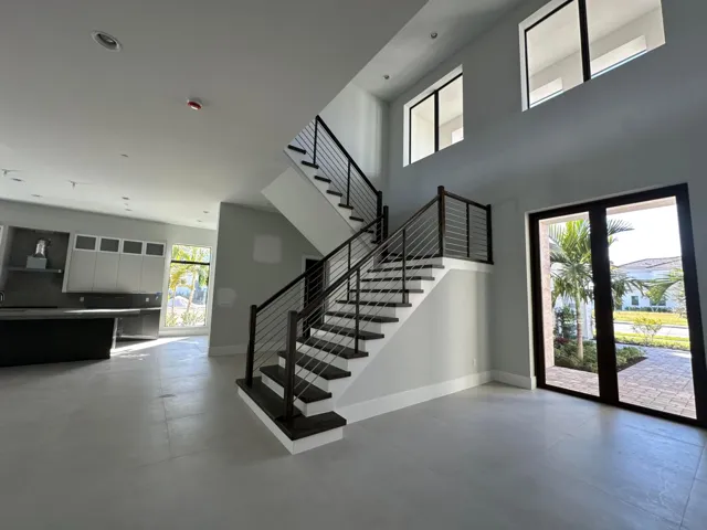 Oversized 10' Glass Front Entry Doors!