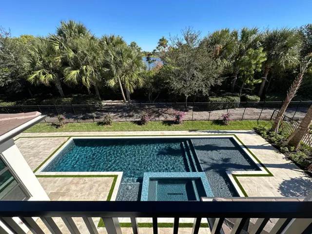 Lot 21 Pool View from Balcony