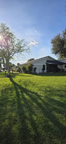 Home backyard