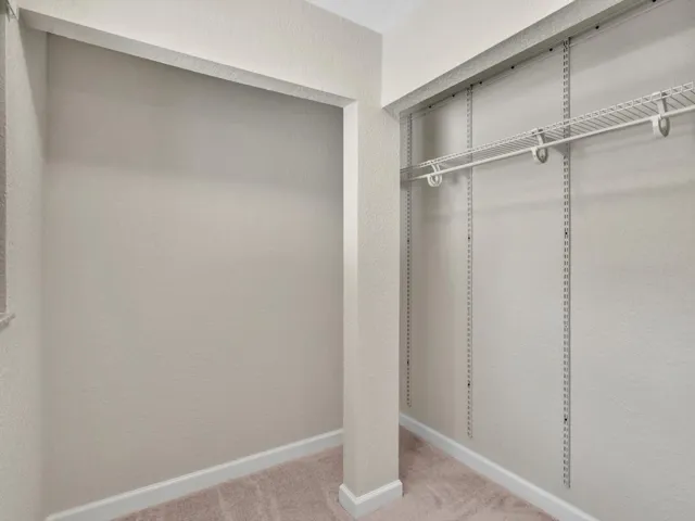 Large open closet space. Could be used for reading nook or a nursery.