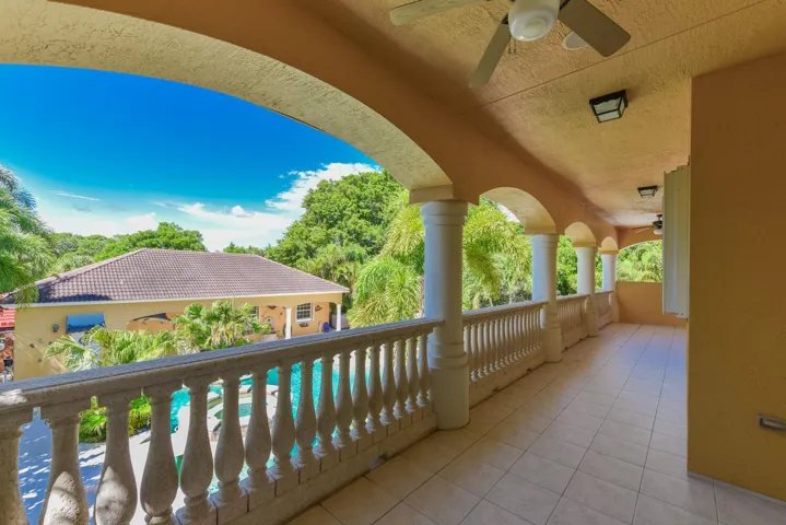 Rear Balcony