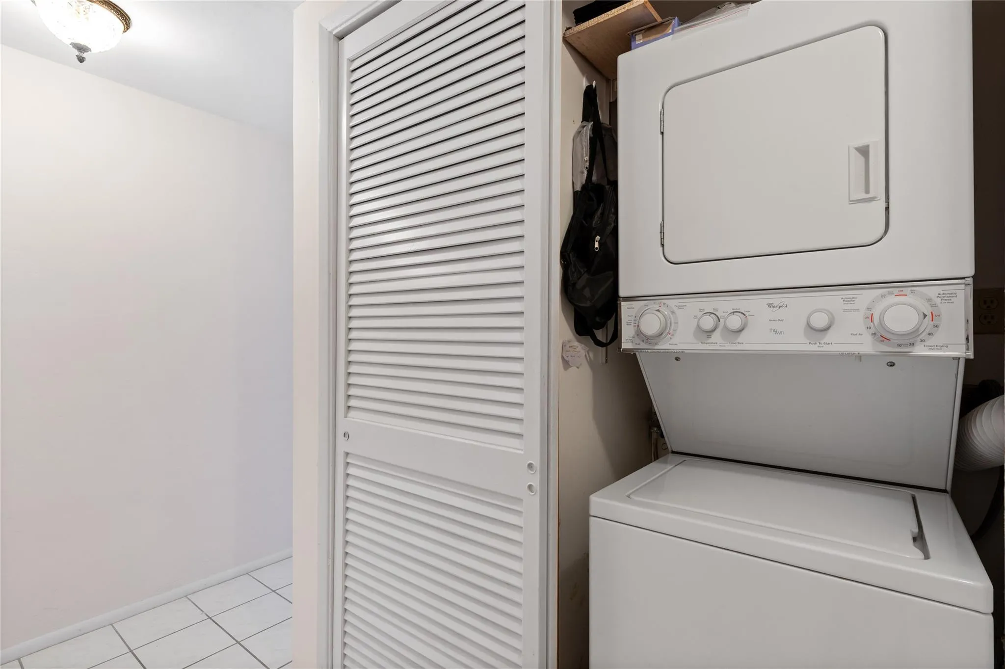 Washer and dryer in the unit