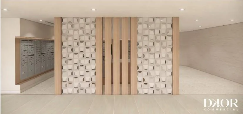 Artist's rendering of renovated mail room