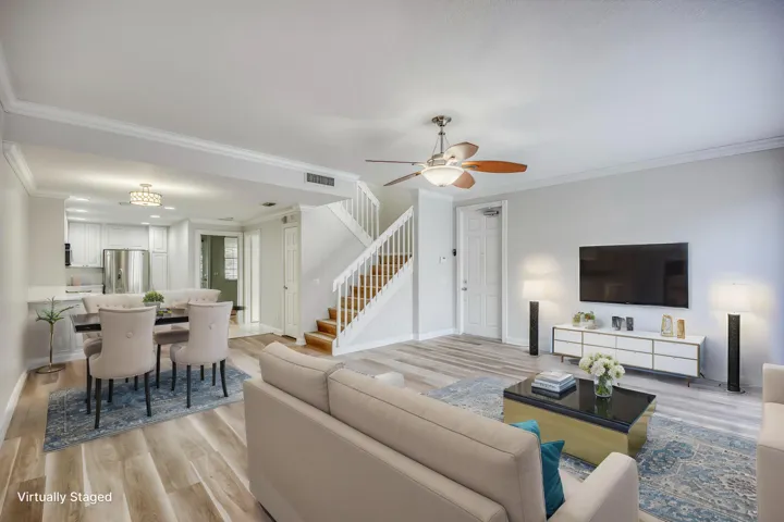 Living Room - Virtually Staged