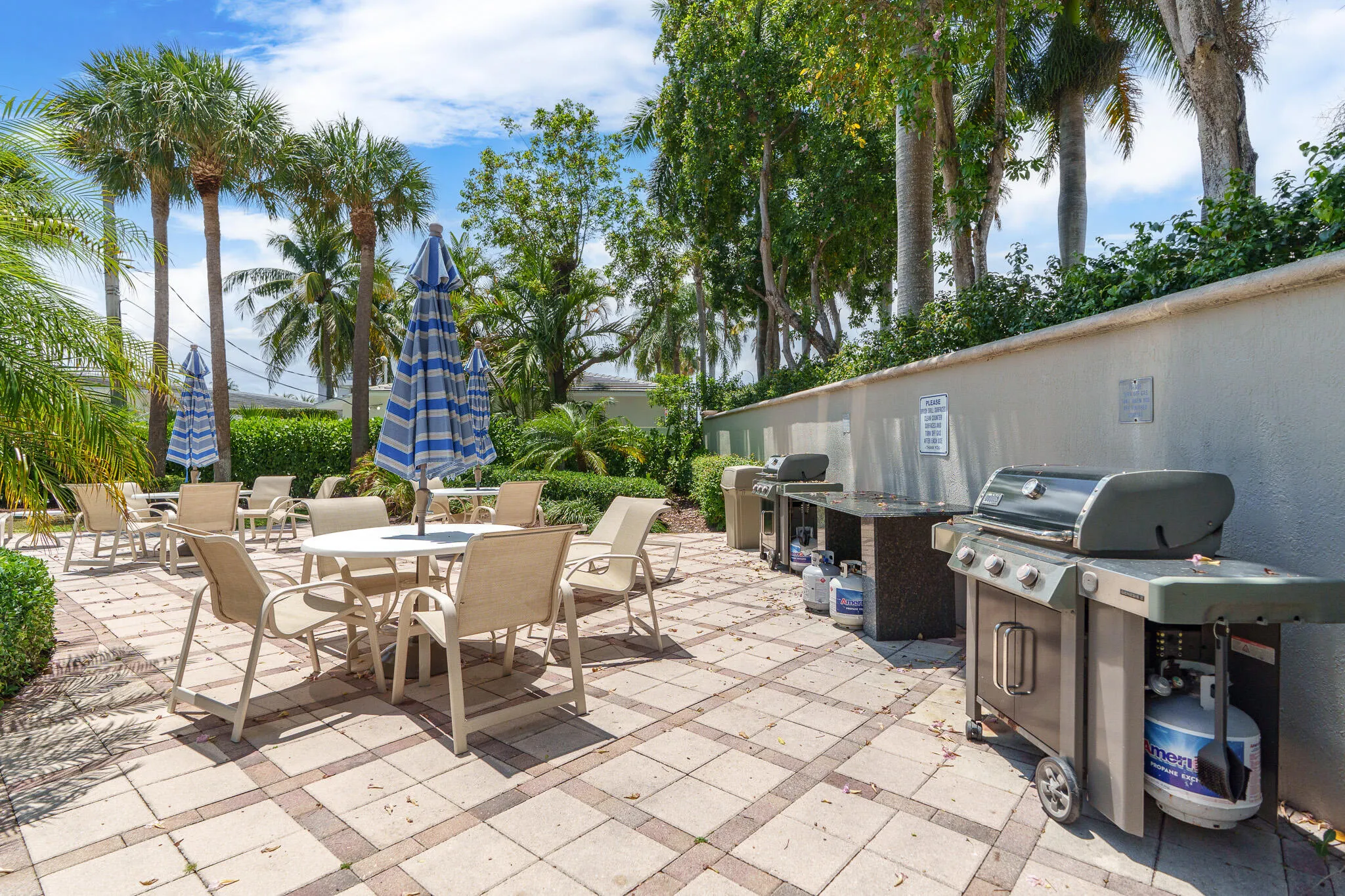 Pool side Grills