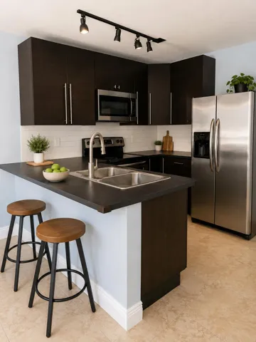 STAGED KITCHEN
