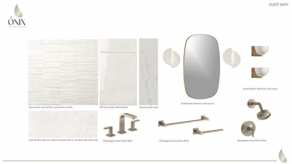 INTERIOR DESIGN GUEST BATH FITTINGS