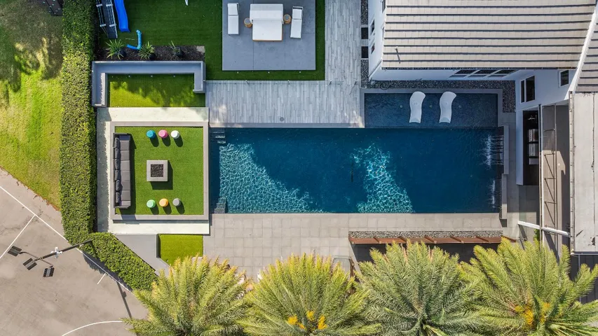 pool aerial
