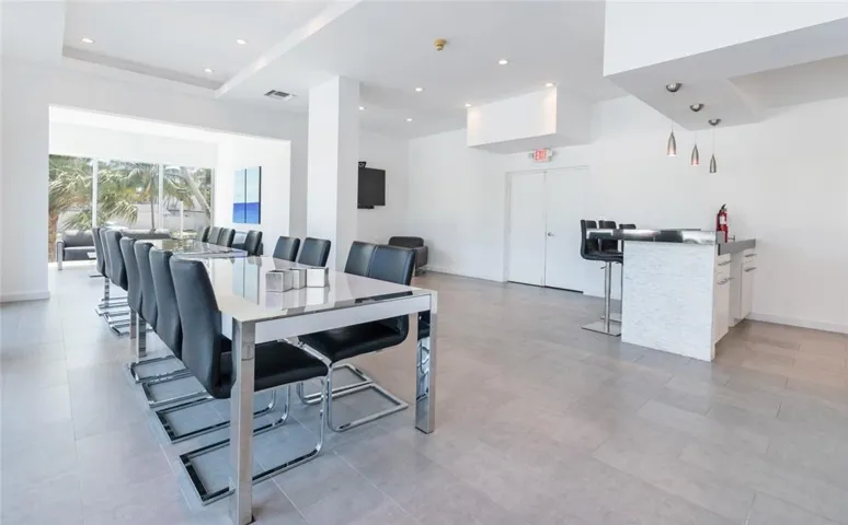 Main floor social room