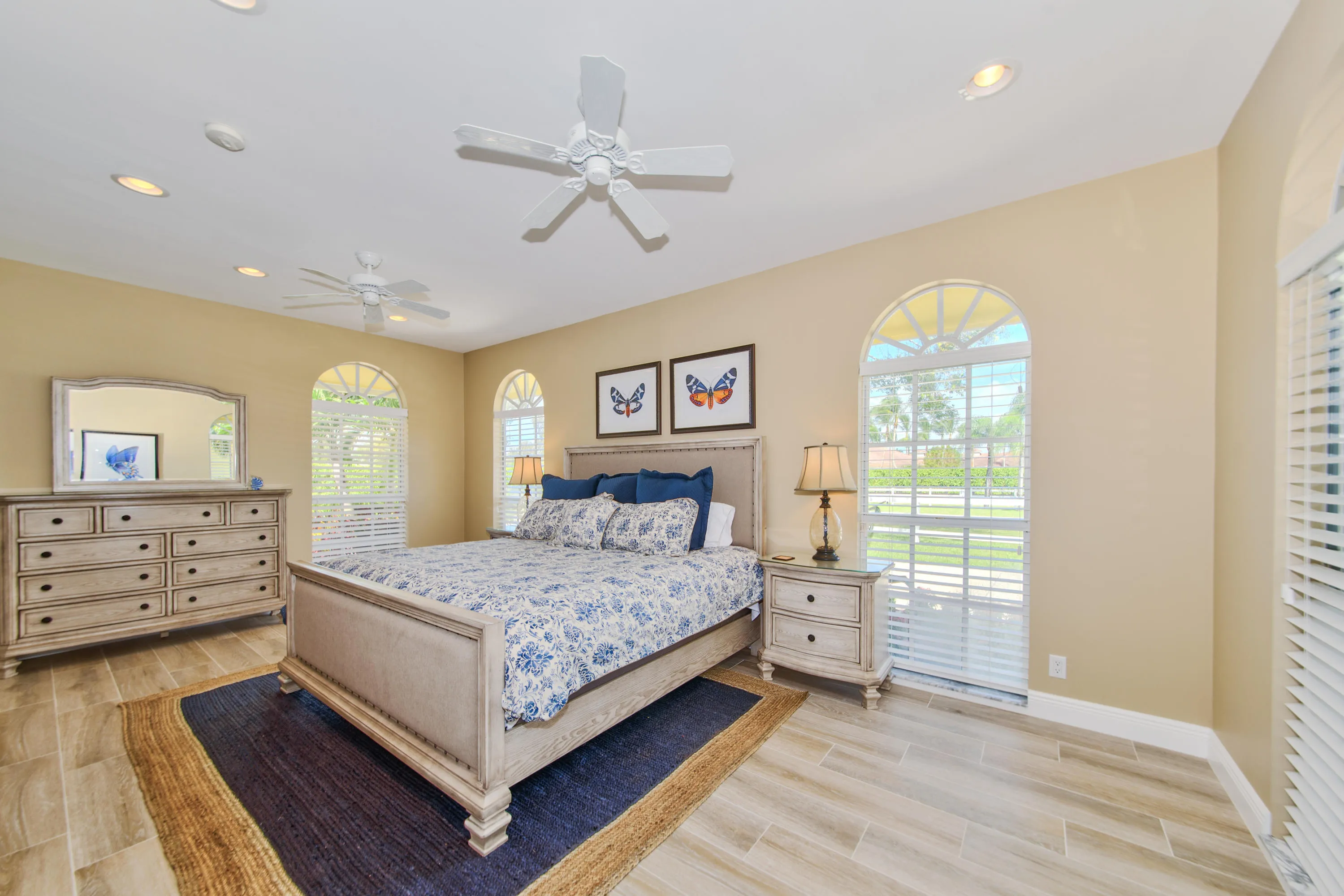 Guest bedroom with king bed