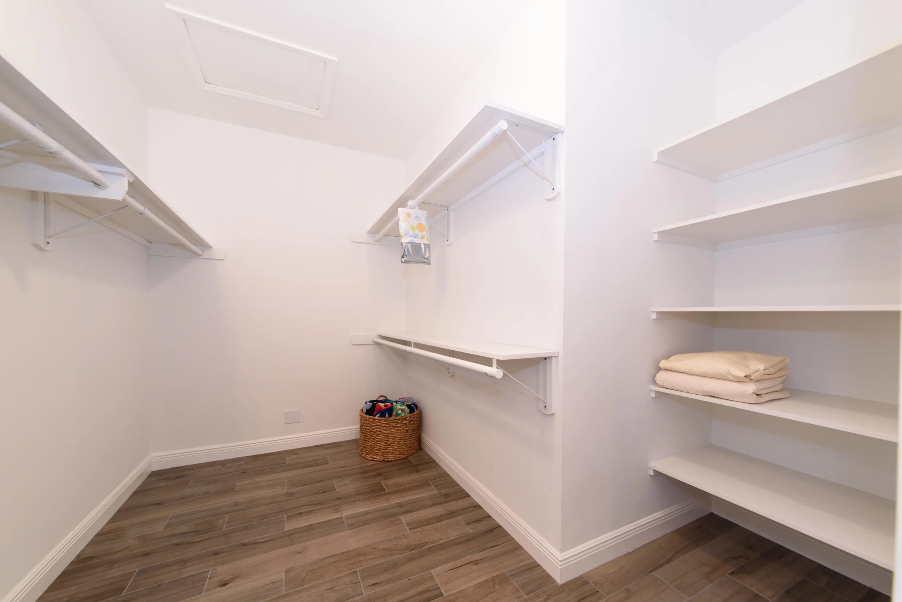 Master closet