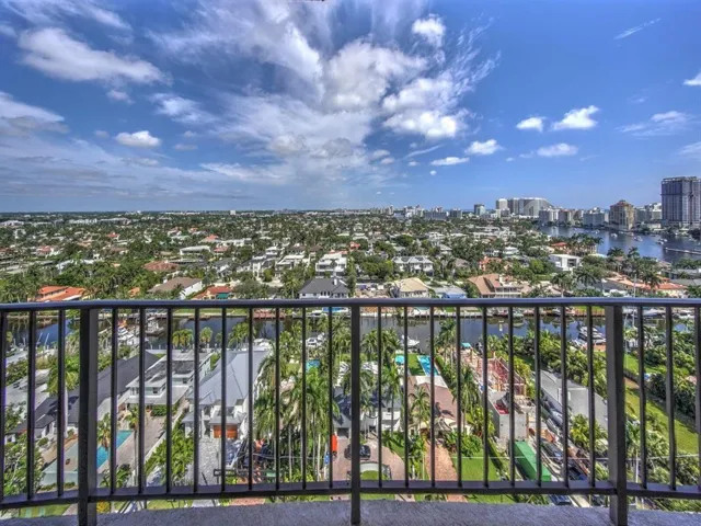 Multi-million dollar homes right across the street