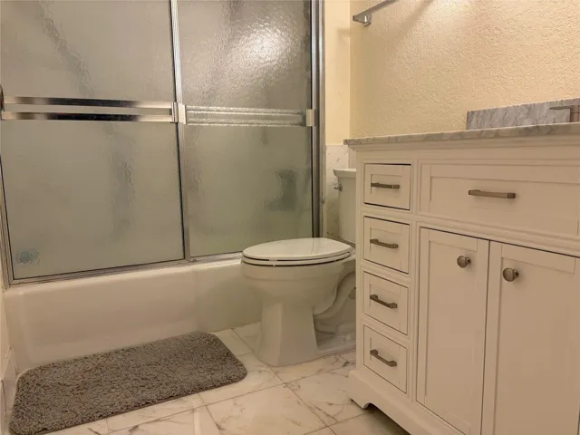 Master bath remodeled