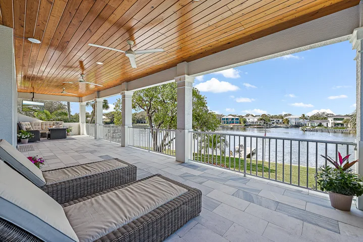 Upstairs Covered Balcony