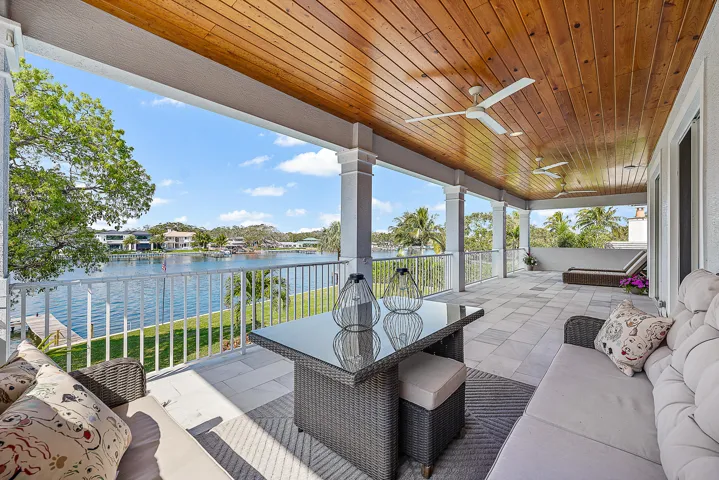 Upstairs Covered Balcony
