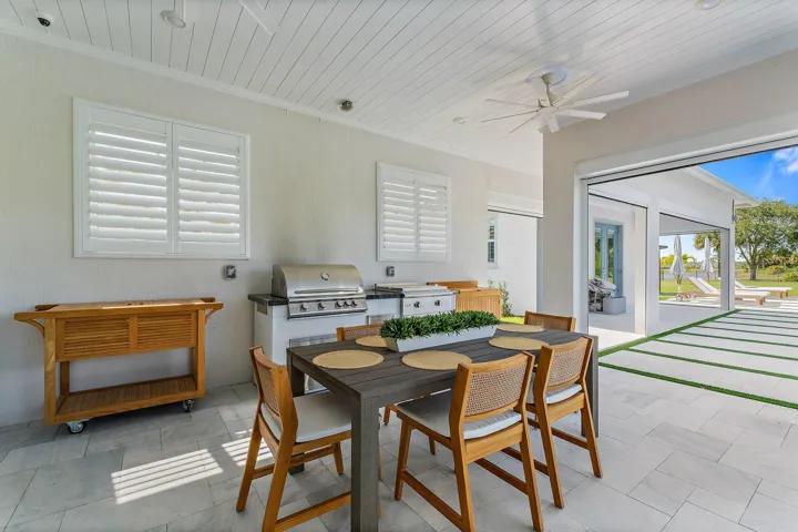 Outside Dining Area