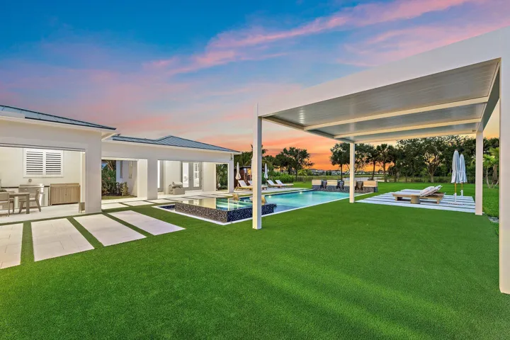 Rear Lawn