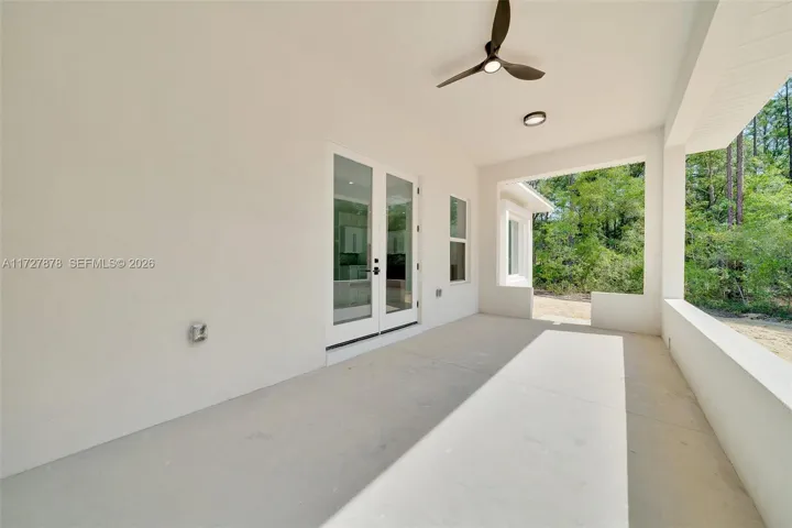 REAR PORCH