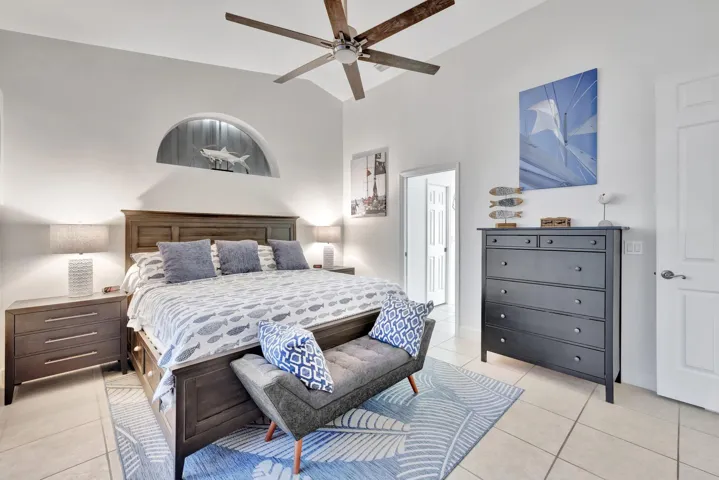 Primary bedroom suite