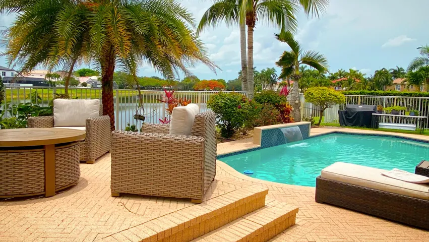 Pool patio