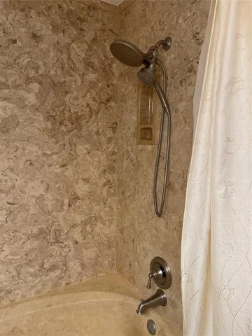 Master shower