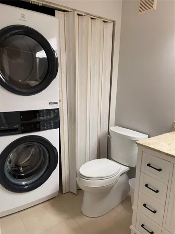 Washer and Drier Bathroom