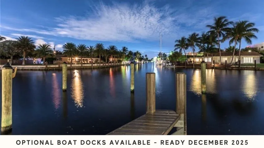 Boat dock included. Seller will remove upon request and provide a $100,000 credit at closing.