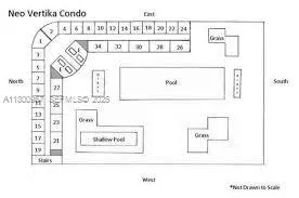 Floor plan of deck/units