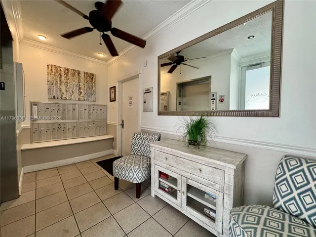 First floor elevator lobby