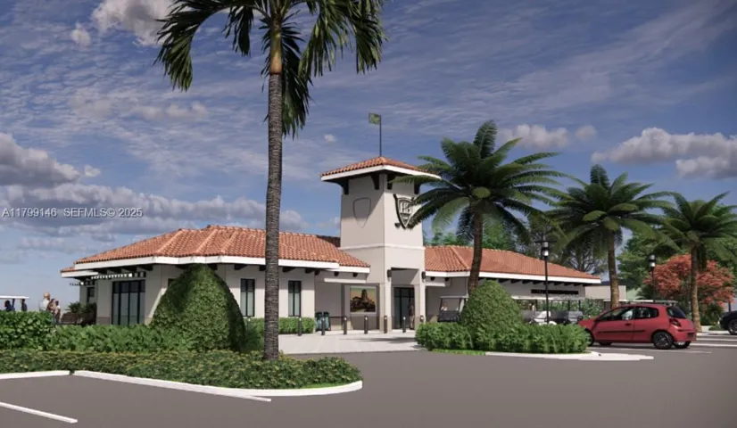 Rendering of New Golf Clubhouse